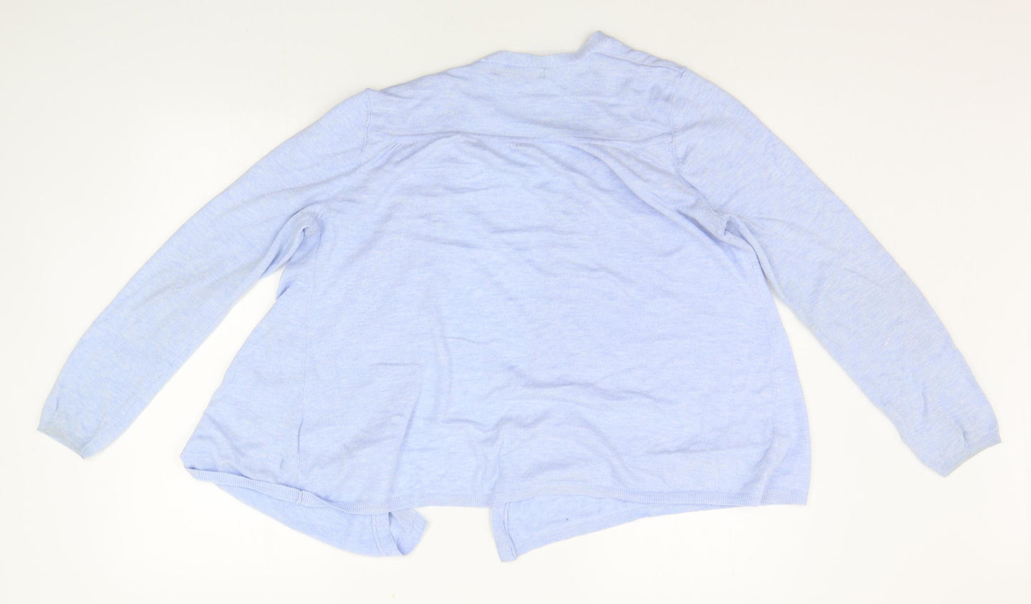 Marks and Spencer Womens Blue   Cardigan Jumper Size 14