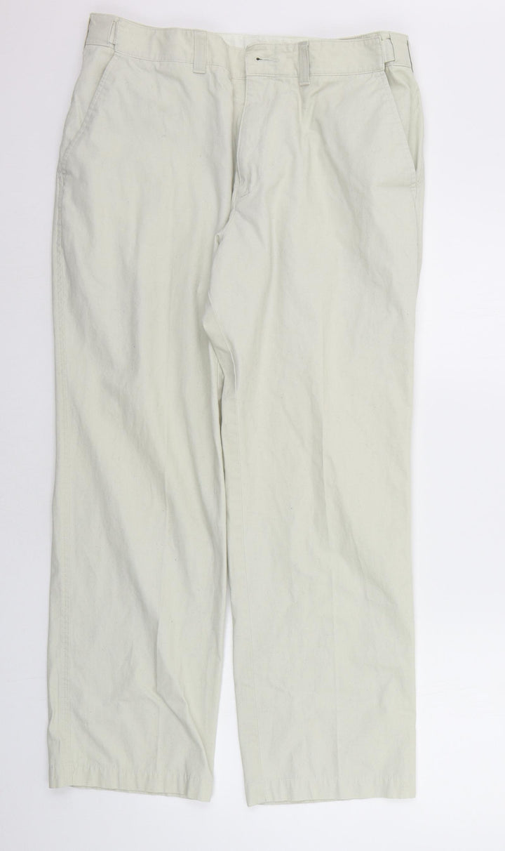 BHS Womens Beige   Trousers  Size 34 in L29 in