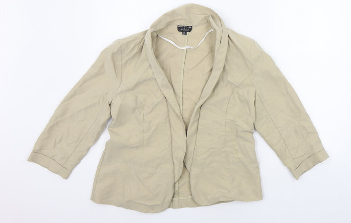 Atmosphere Womens Beige Cardigan Jumper Size 12