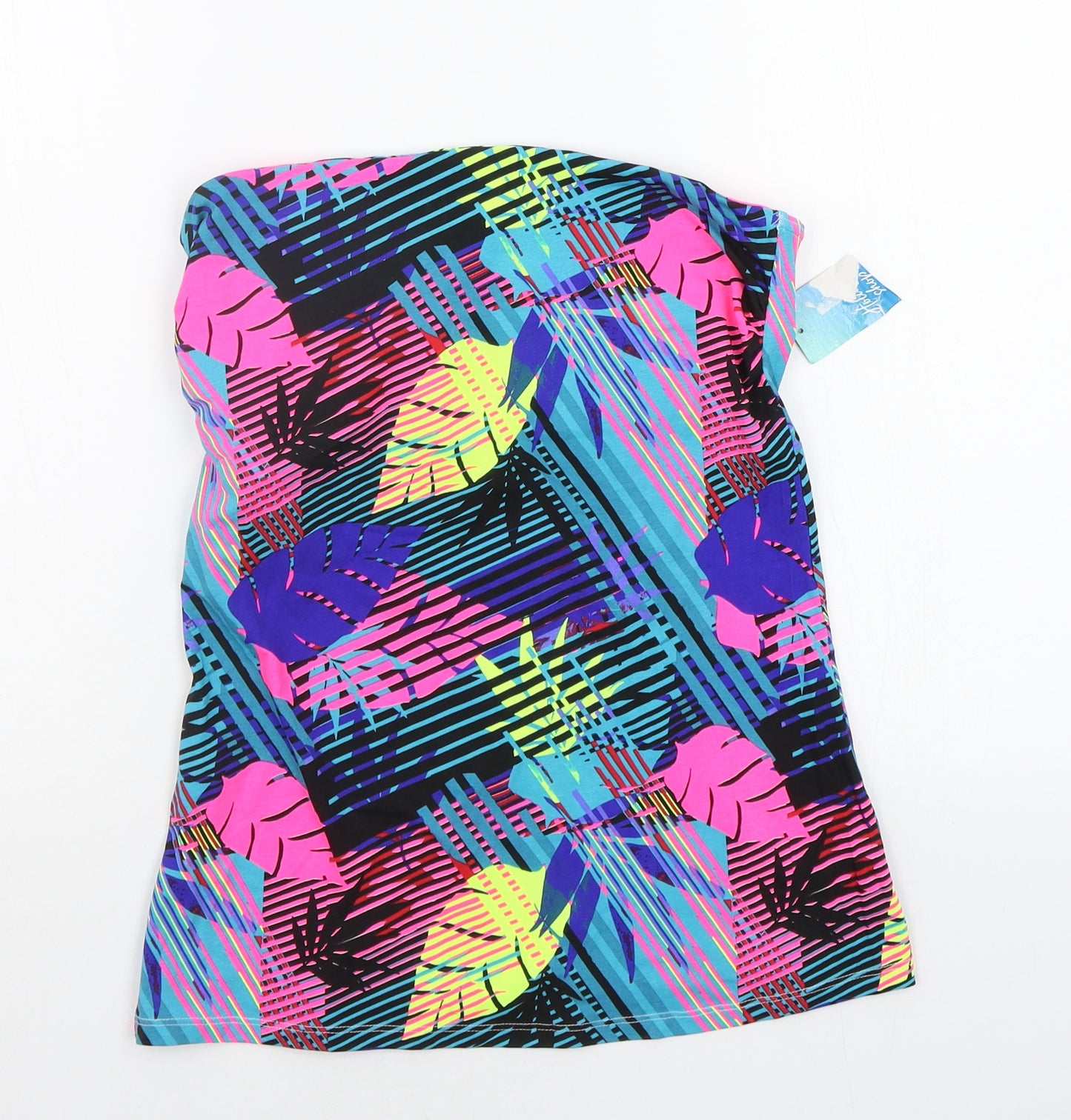 Matalan Womens Multicoloured Geometric  A-Line Skirt Size 12