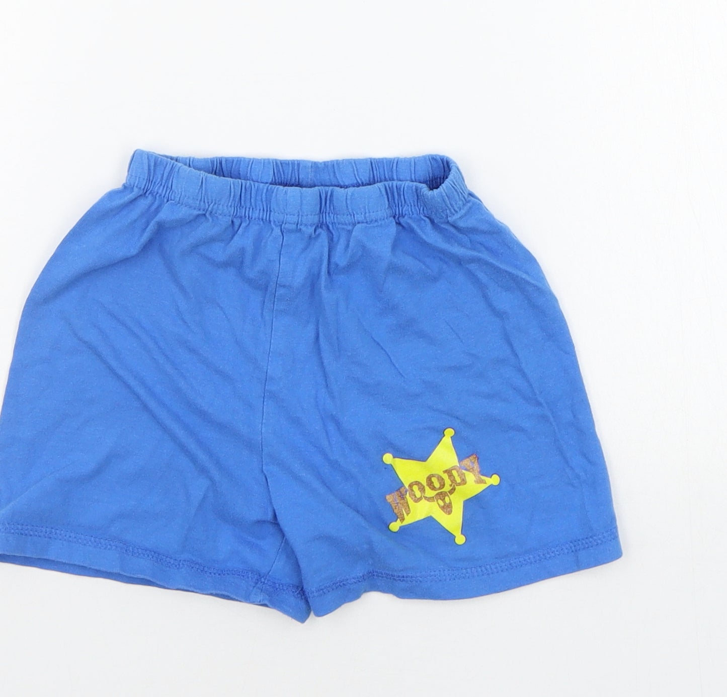 Disney Boys Blue   Sweat Shorts Size 3 Years - toystory