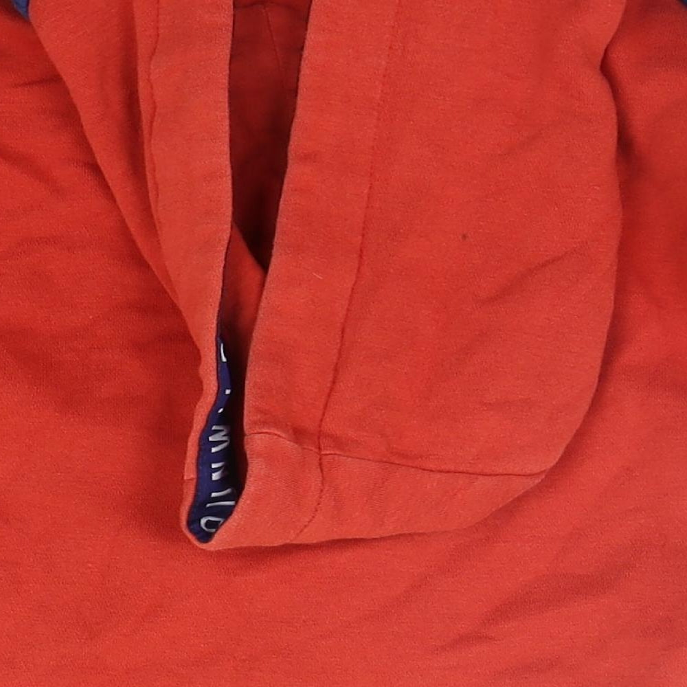George Boys Red   Full Zip Hoodie Size 3-4 Years