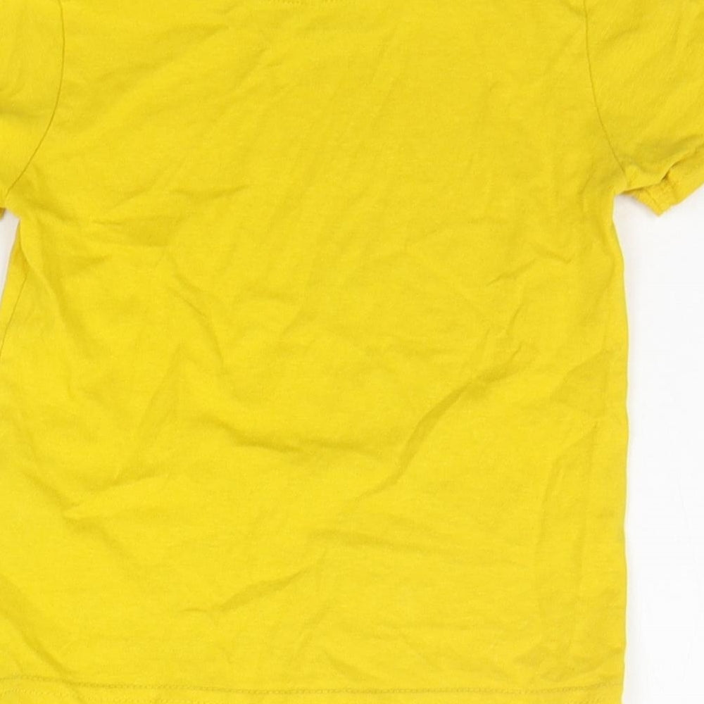 Primark Baby Yellow   Basic T-Shirt Size 18-24 Months
