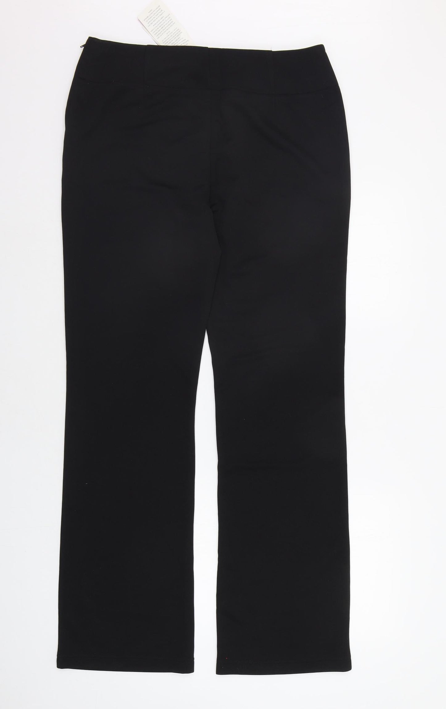For Women Womens Black   Trousers  Size 14 L31 in