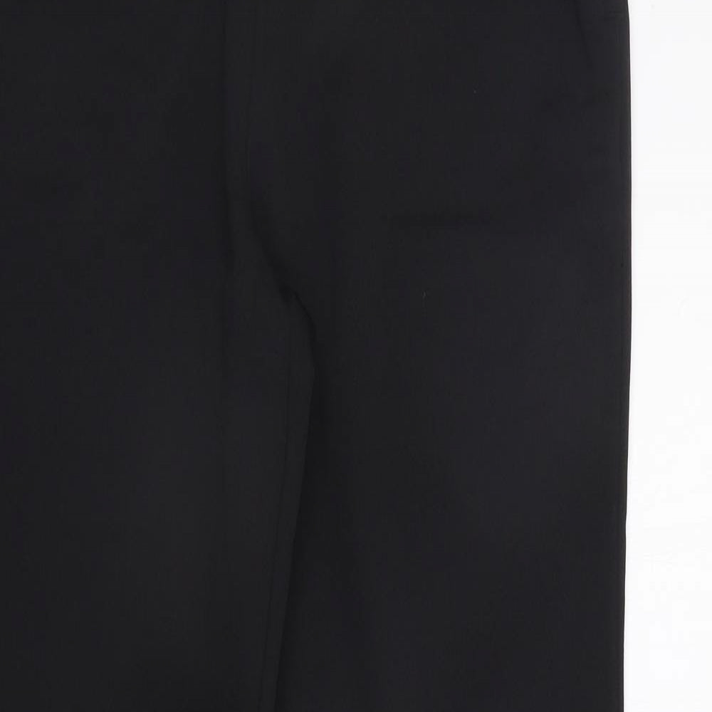 For Women Womens Black   Trousers  Size 14 L31 in