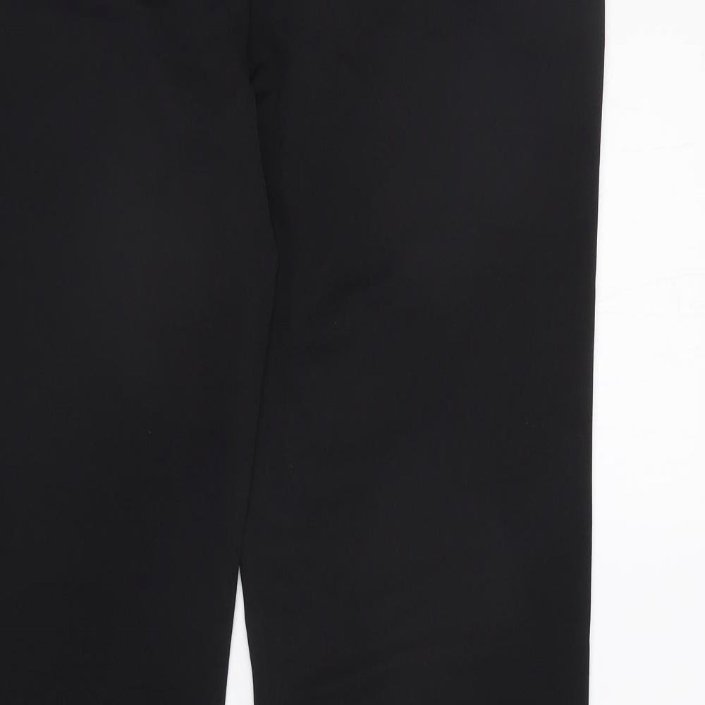 For Women Womens Black   Trousers  Size 14 L31 in