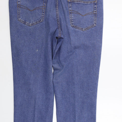 Cotton Traders Mens Blue   Straight Jeans Size 38 in L26 in
