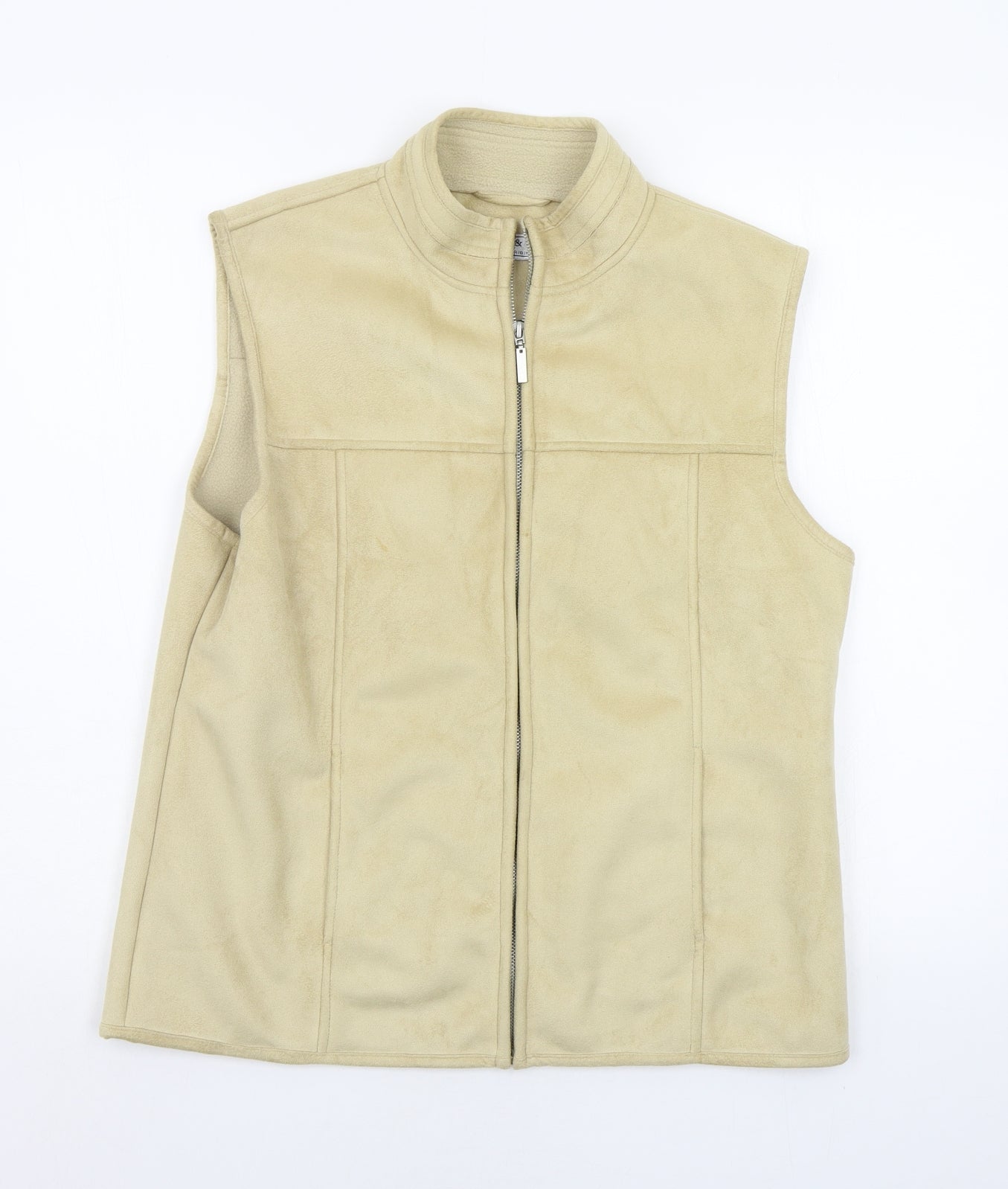 Tayberry & Co Mens Beige   Gilet Coat Size S