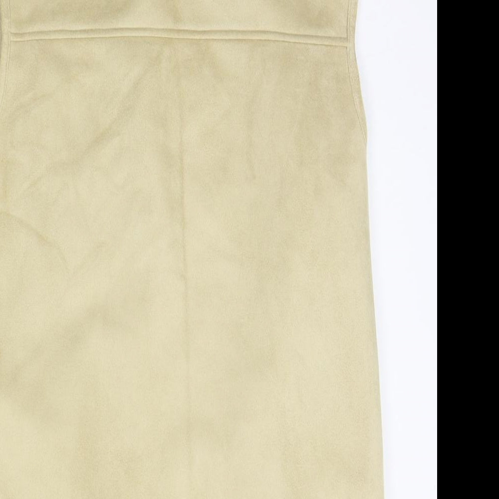 Tayberry & Co Mens Beige   Gilet Coat Size S