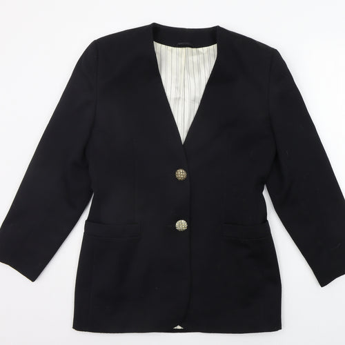 Hamells Womens Black   Jacket Suit Jacket Size 10