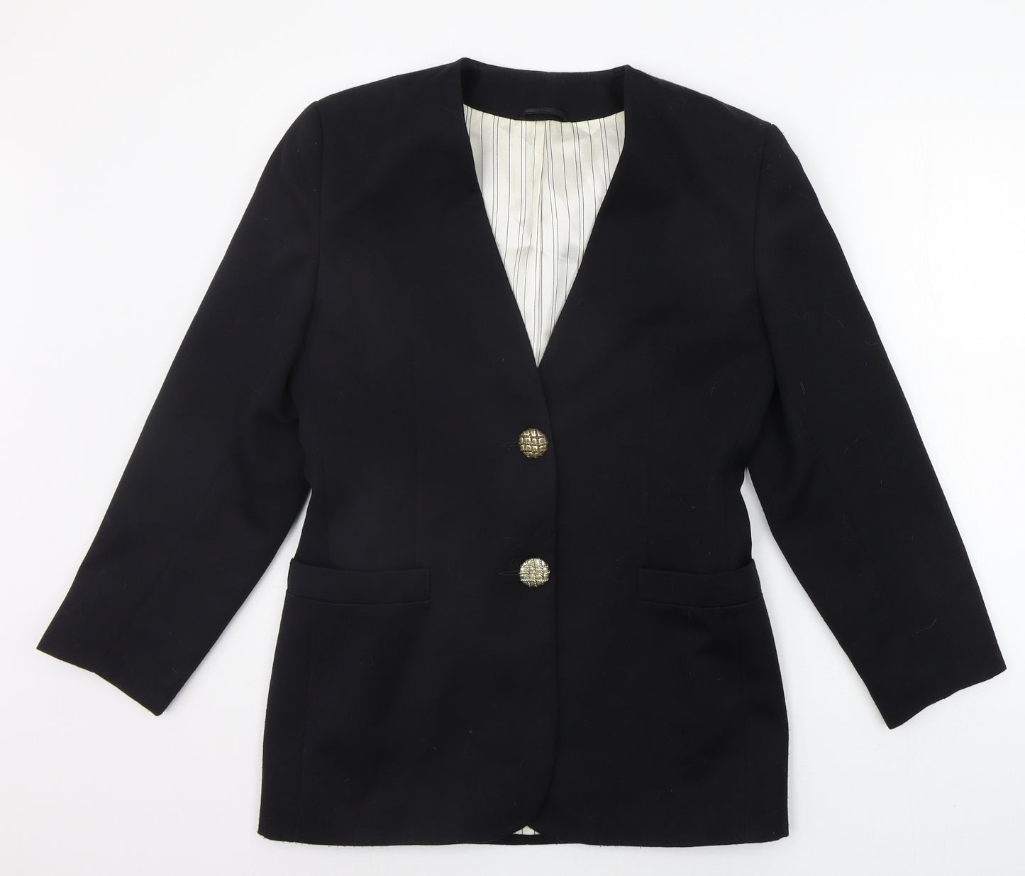Hamells Womens Black   Jacket Suit Jacket Size 10