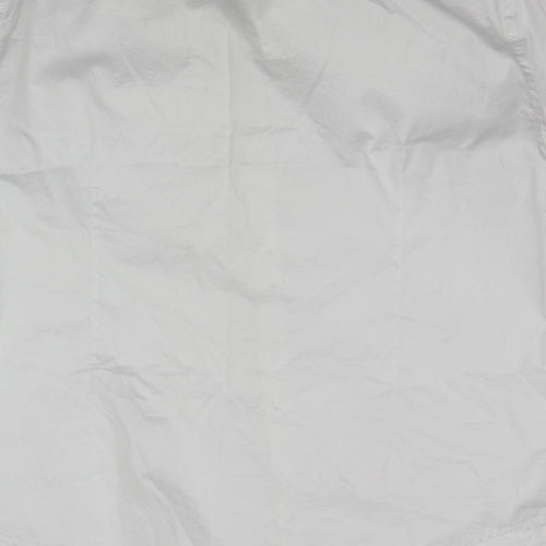 Hammond & Co. Mens White    Button-Up Size 18.5