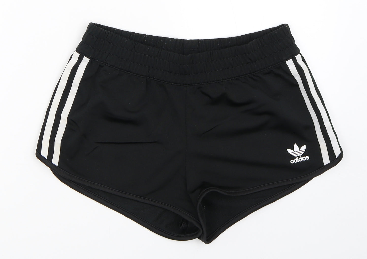 adidas Womens Black   Hot Pants Shorts Size 6