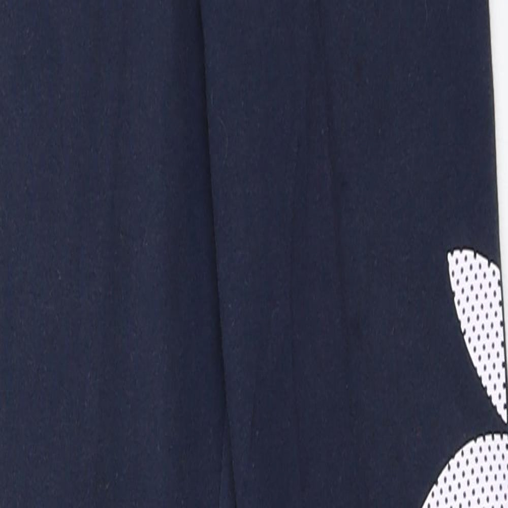 adidas Girls Blue   Capri Trousers Size 11-12 Years - leggings