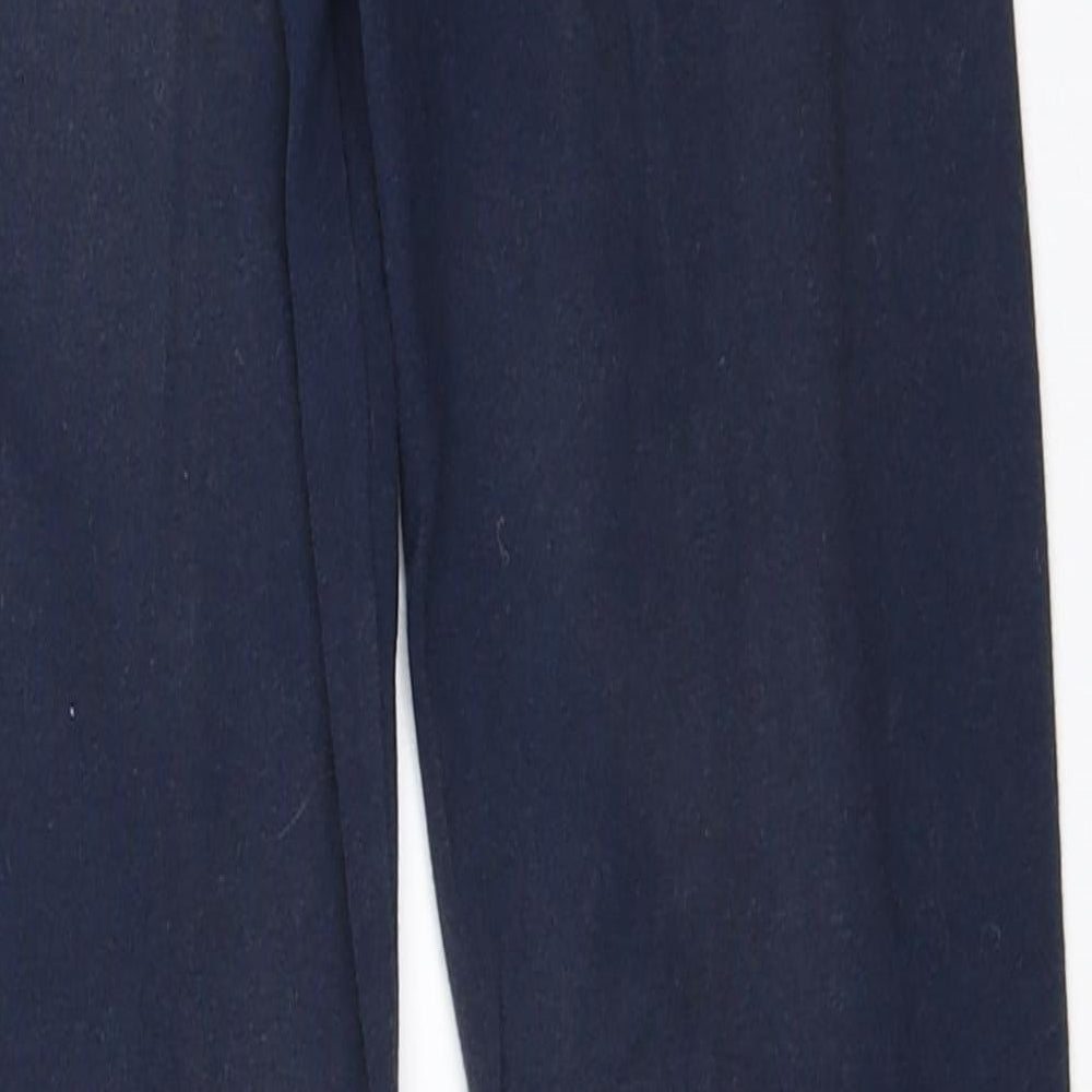 adidas Girls Blue   Capri Trousers Size 11-12 Years - leggings
