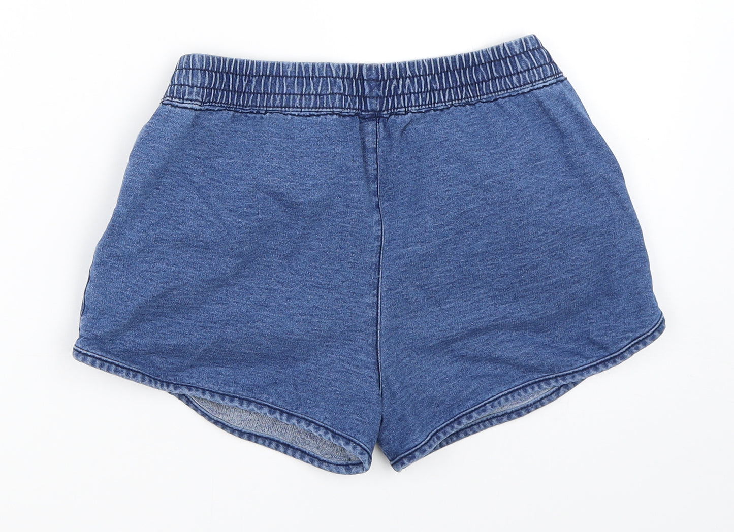 Matalan Girls Blue  Denim Hot Pants Shorts Size 11 Years