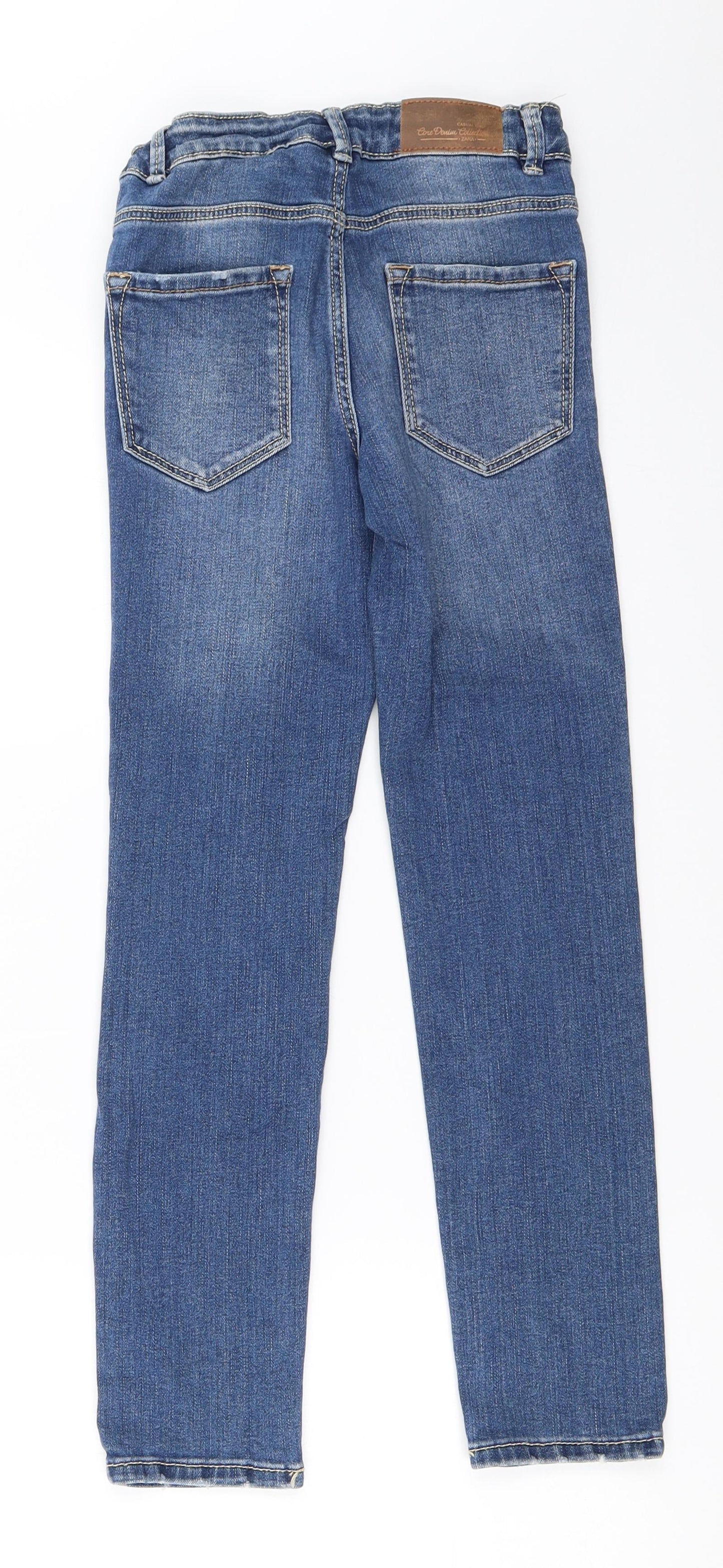 Zara Girls Blue   Skinny Jeans Size 8 Years