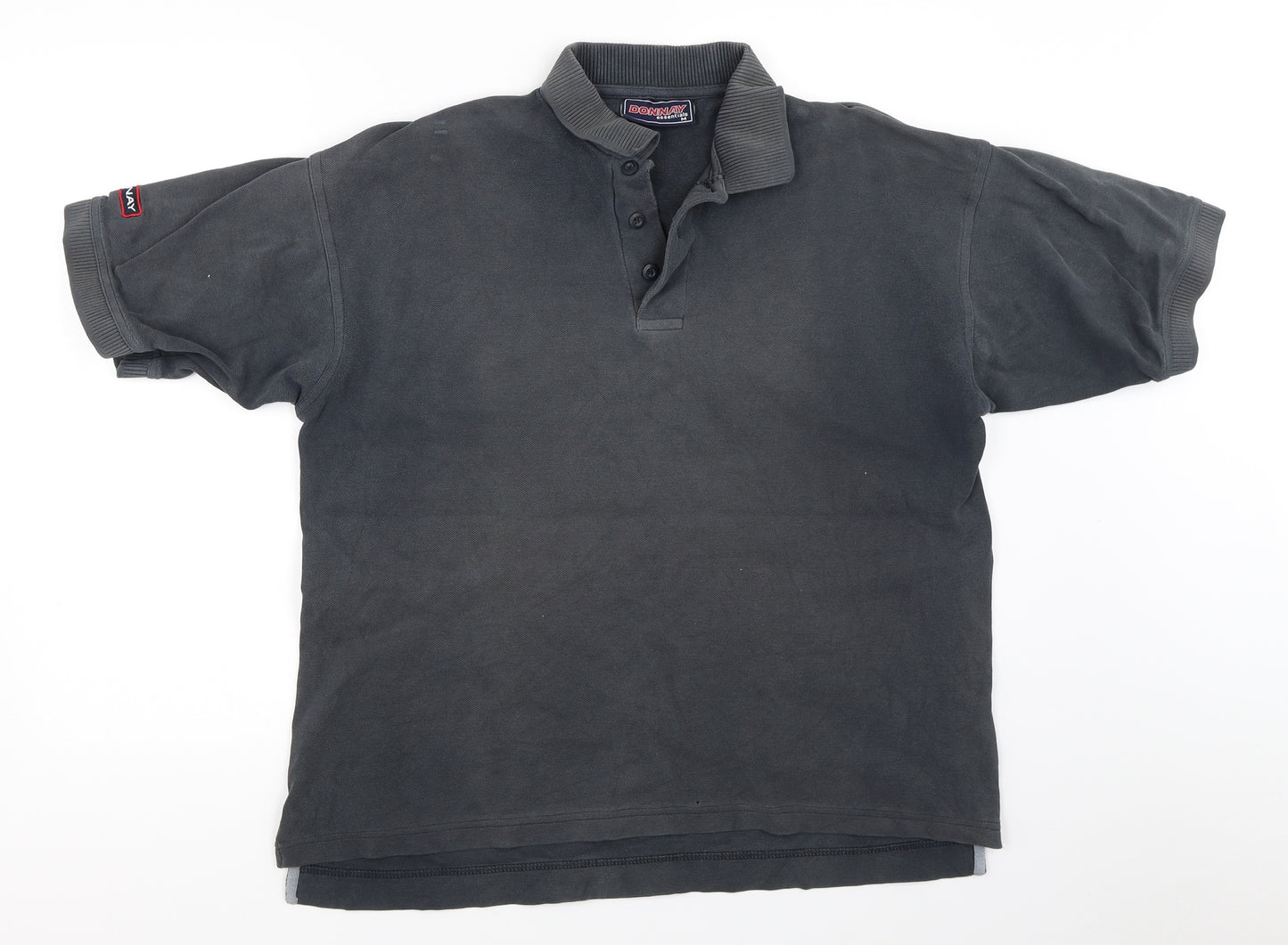 Donnay Mens Grey    Polo Size M