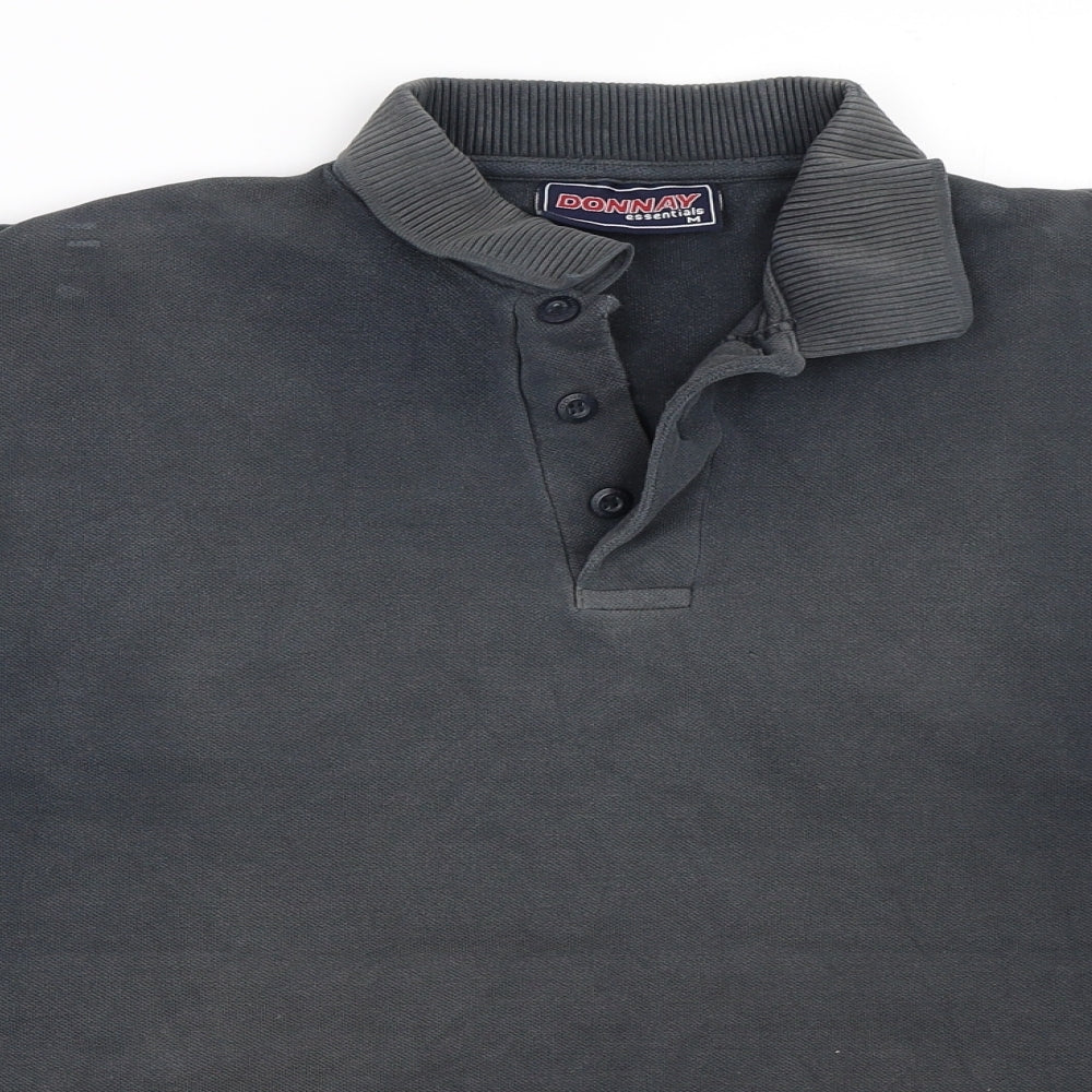 Donnay Mens Grey    Polo Size M