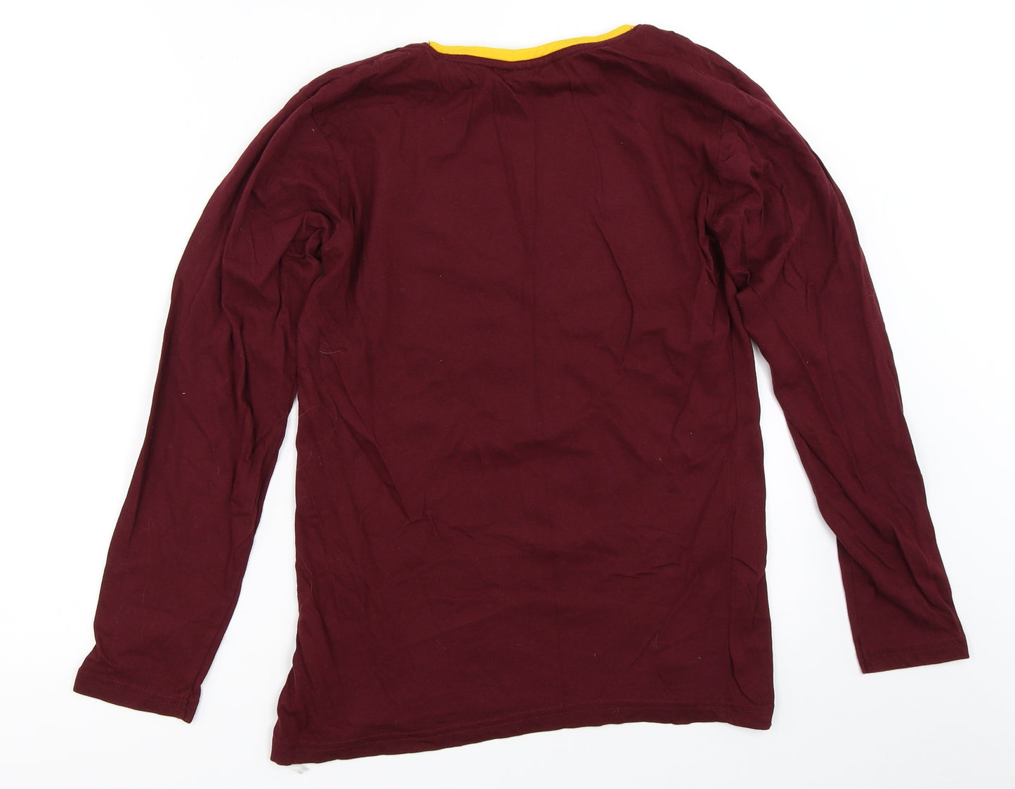 Primark Boys Red   Basic T-Shirt Size 12-13 Years  - Harry Potter Gryffindor