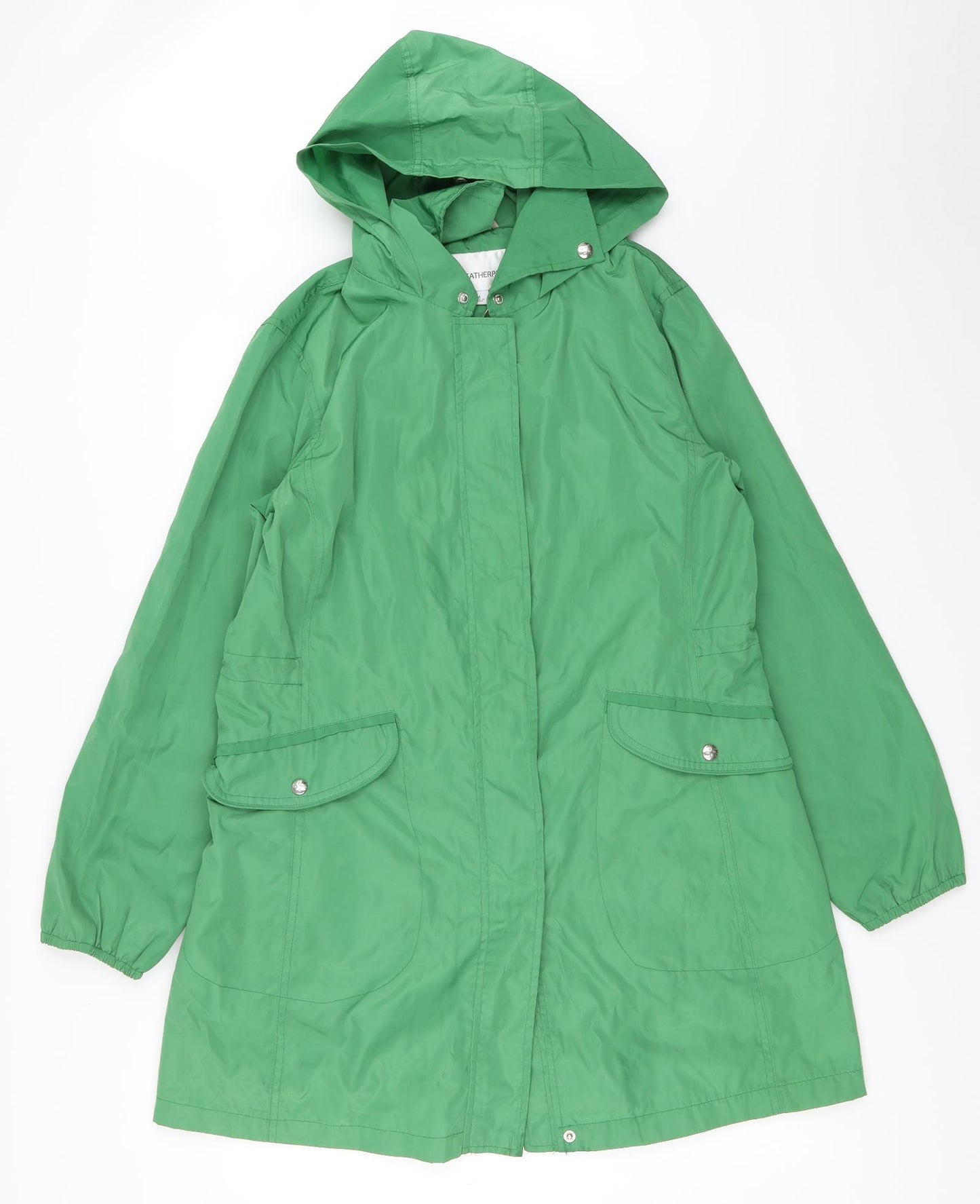 Costco Womens Green   Rain Coat Coat Size M
