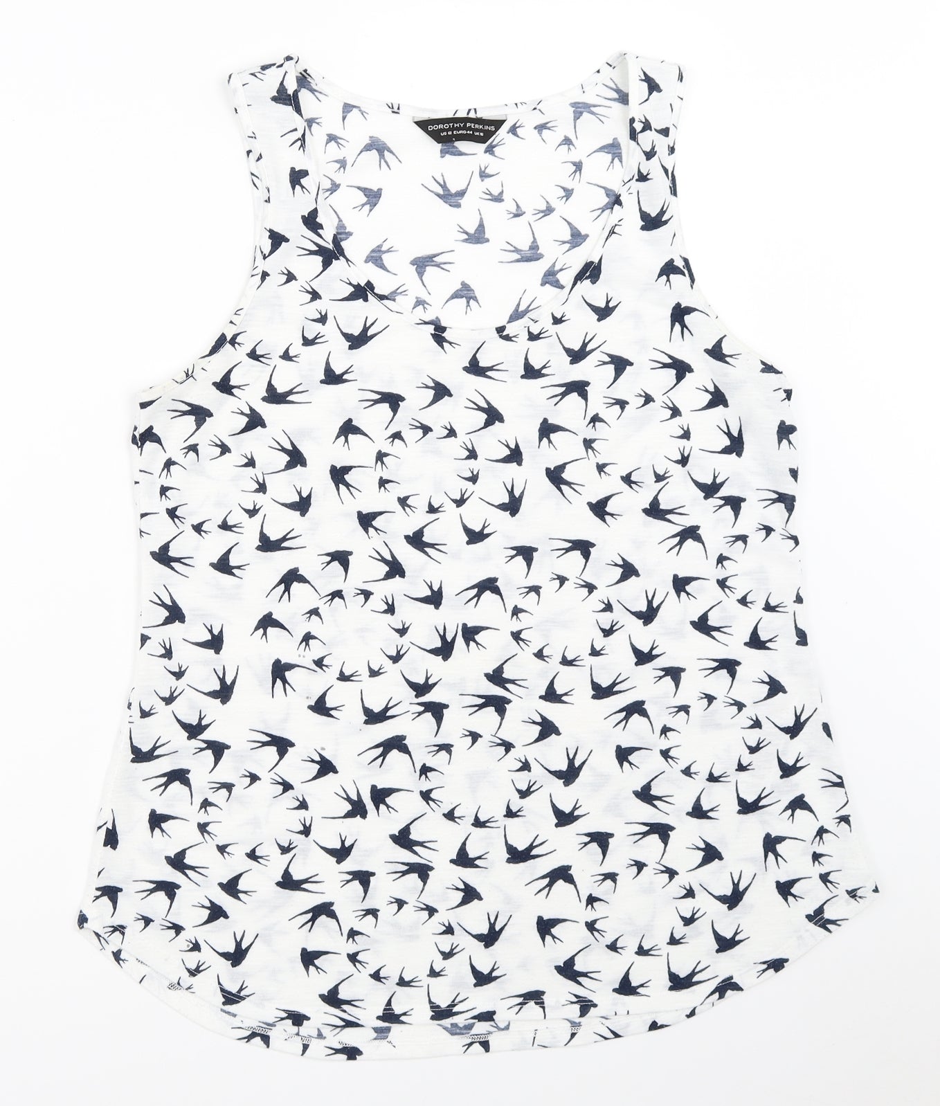 Dorothy Perkins Womens White   Basic T-Shirt Size 16