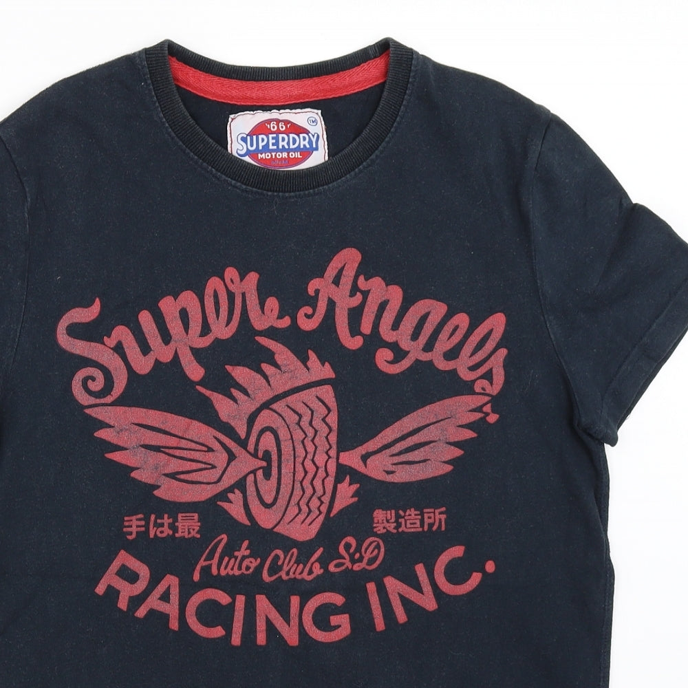 Superdry Mens Blue    T-Shirt Size S