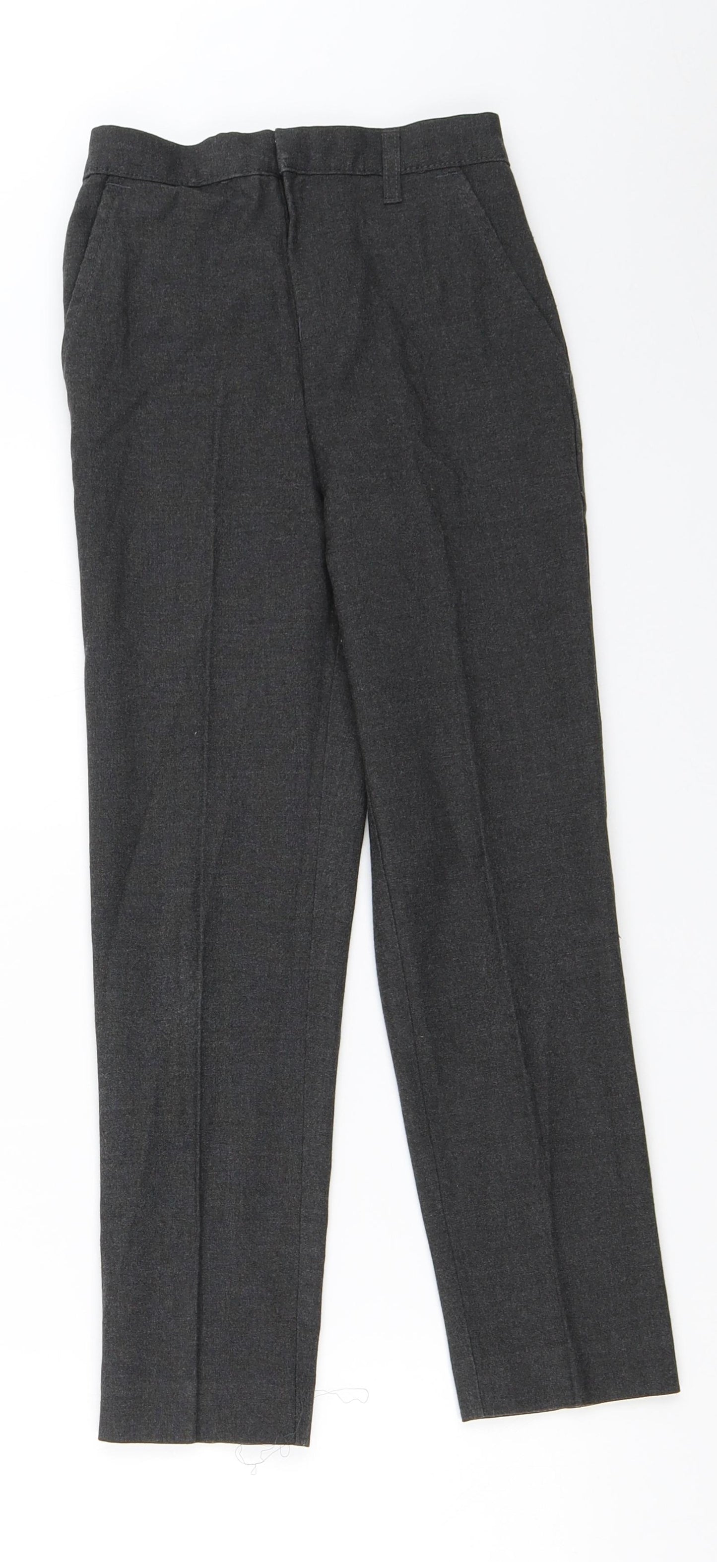 TU Girls Grey   Dress Pants Trousers Size 8 Years - School trousers