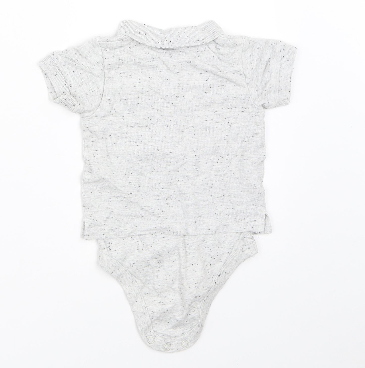 TU Boys Grey   Babygrow One-Piece Size 3-6 Months