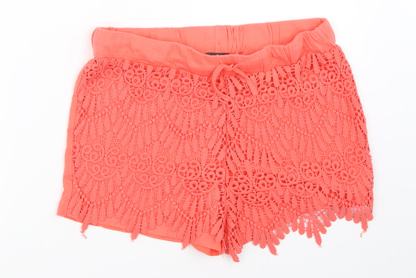 Primark Womens Pink   Hot Pants Shorts Size 10