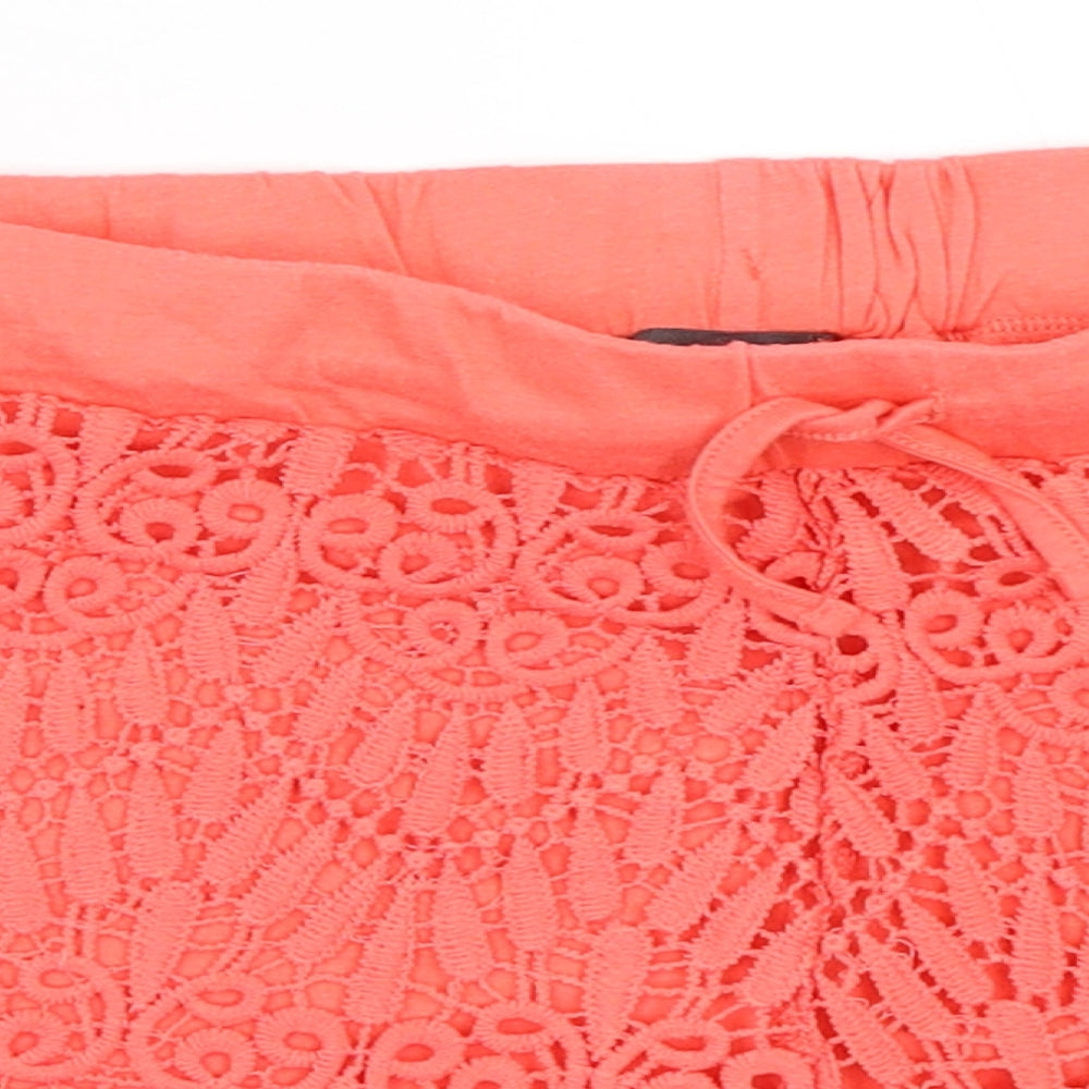 Primark Womens Pink   Hot Pants Shorts Size 10