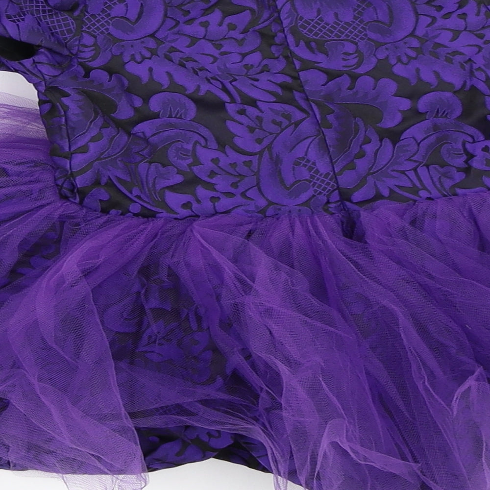 Hata Baloo Girls Purple   Tutu Dress  Size 12 Months
