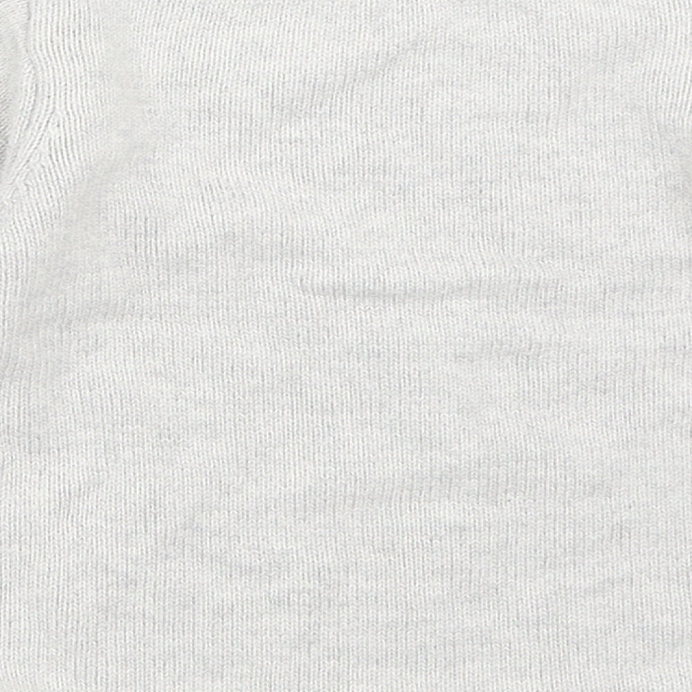 John Lewis Girls Grey   Pullover Jumper Size 12-18 Months