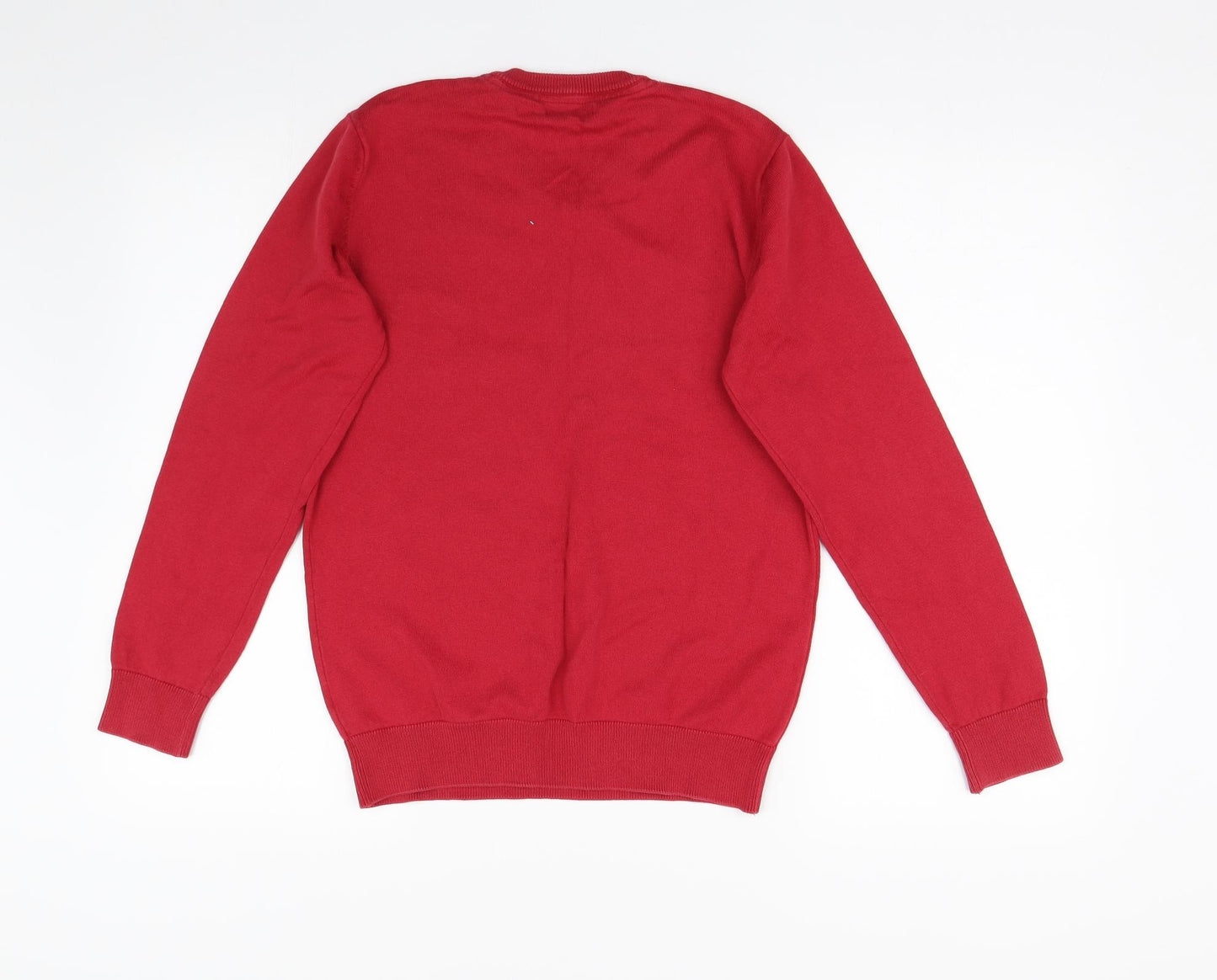 Very Boys Red  Knit Pullover Jumper Size 12-13 Years