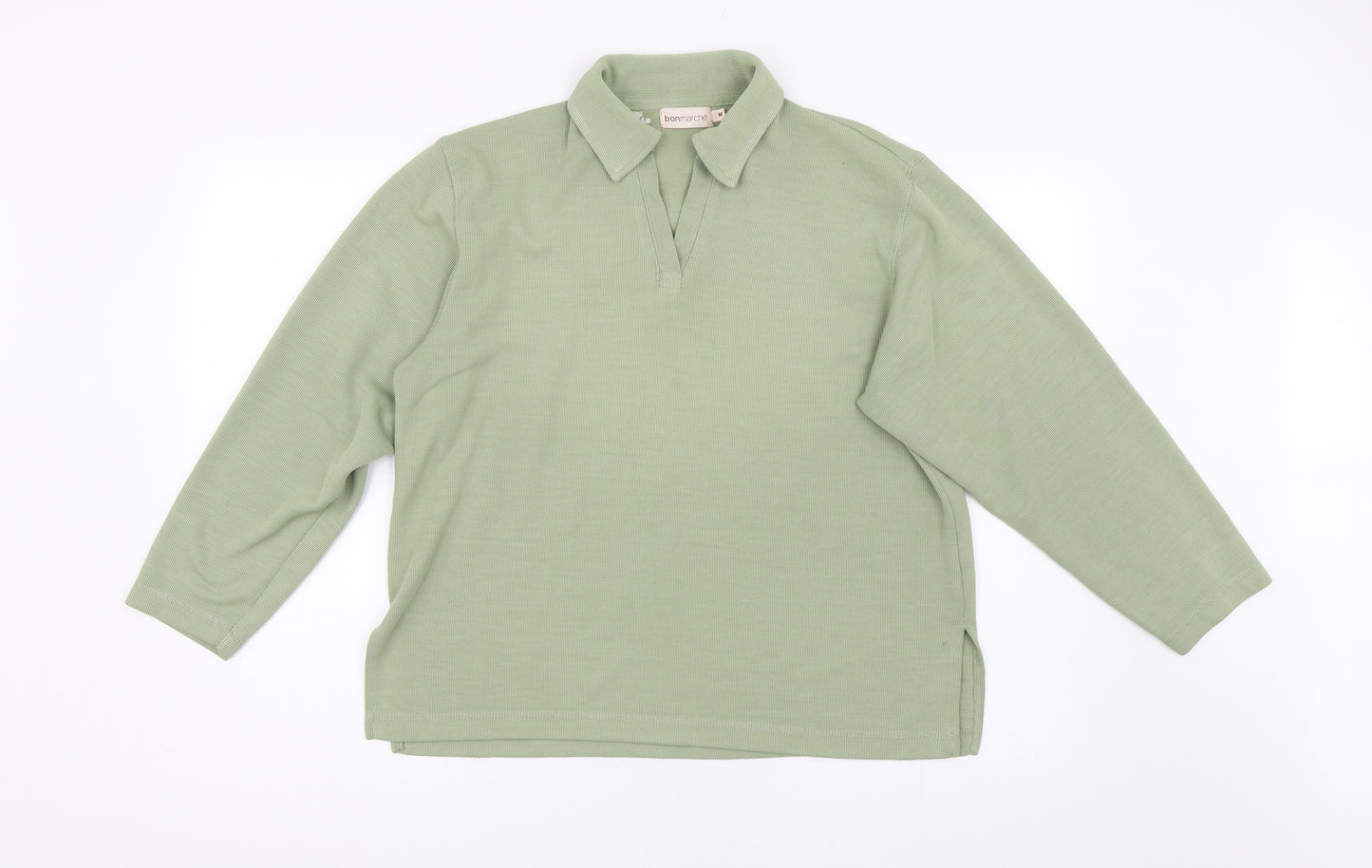 Bonmarché Womens Green   Basic Polo Size M