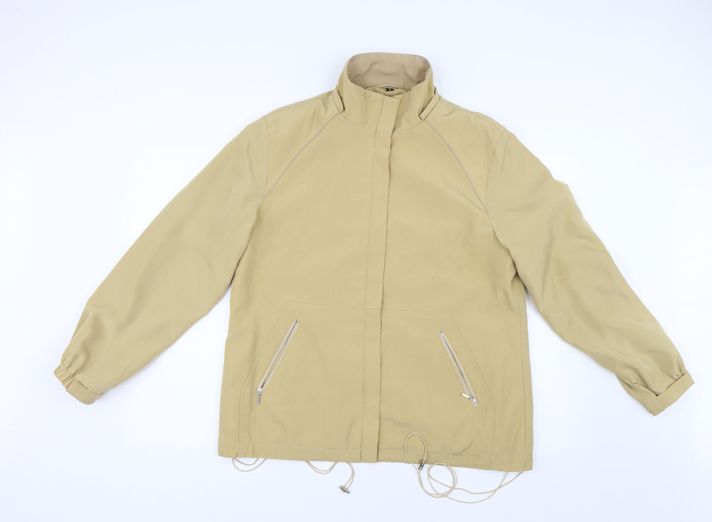 Eliza Gray Womens Yellow   Jacket  Size 16