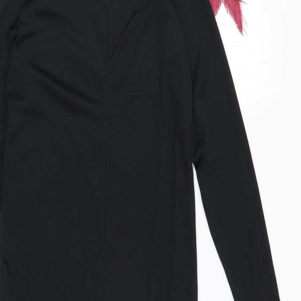 Hollow Scream Girls Black   Shift  Size 7-8 Years  - Halloween