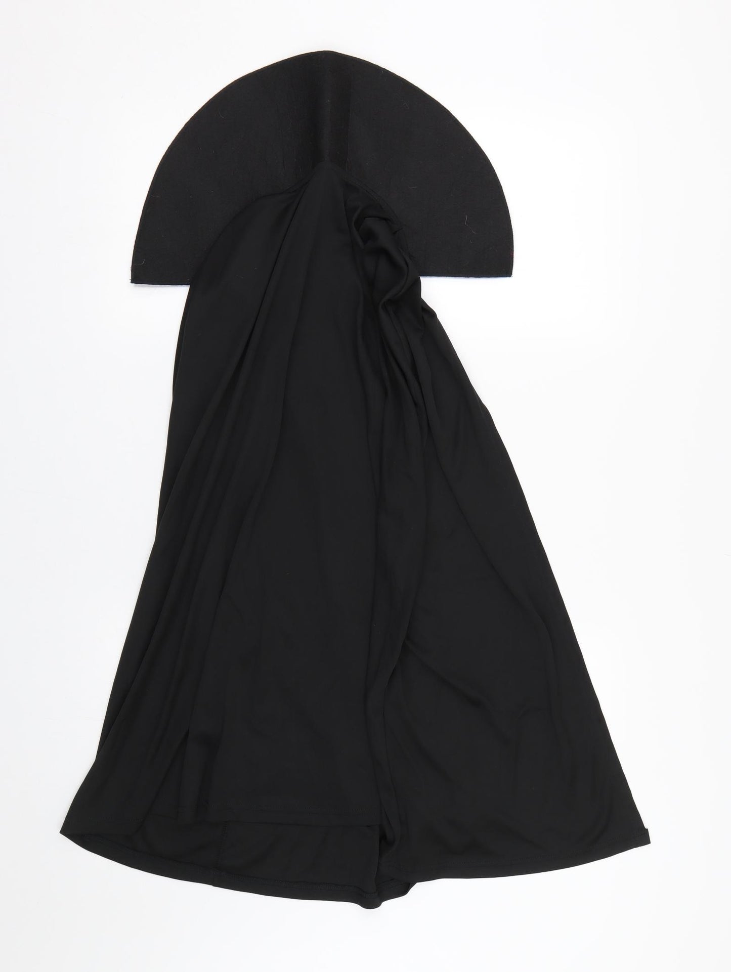 TU Boys Black   Jacket  One Size  - Halloween Dracula Cape