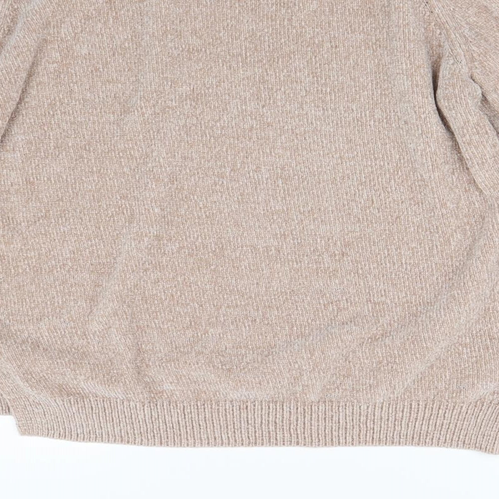 F&F Womens Beige   Pullover Jumper Size 12