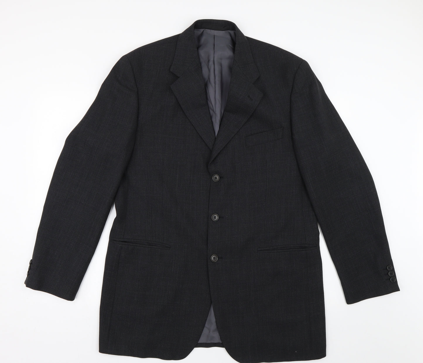 M&S Mens Grey   Jacket Suit Jacket Size 42