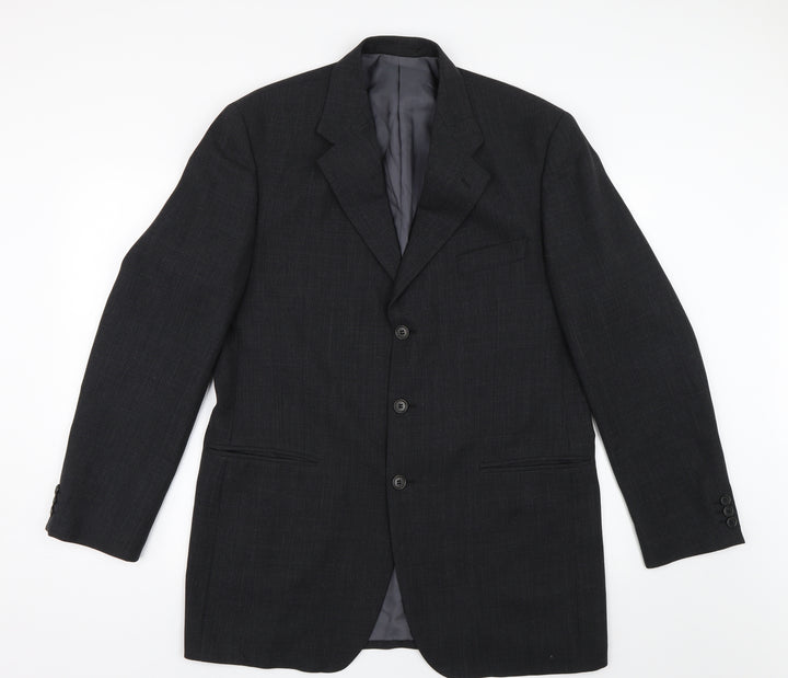 M&S Mens Grey   Jacket Suit Jacket Size 42