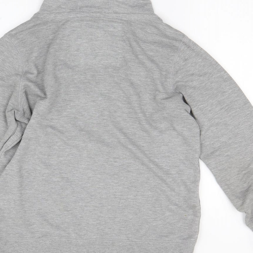 New Look Womens Grey   Full Zip Hoodie Size 14