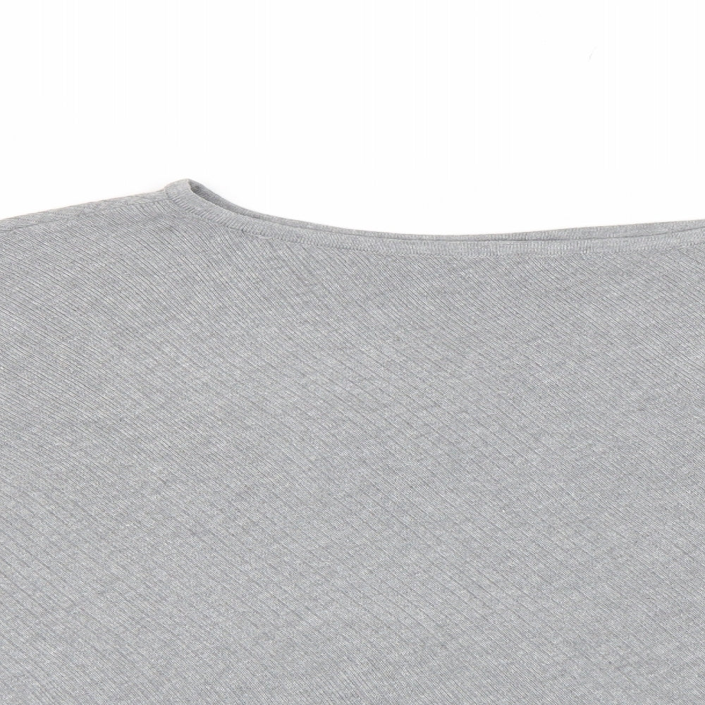 Yoins Womens Grey  Knit Pullover Jumper Size M  - Bat Wing