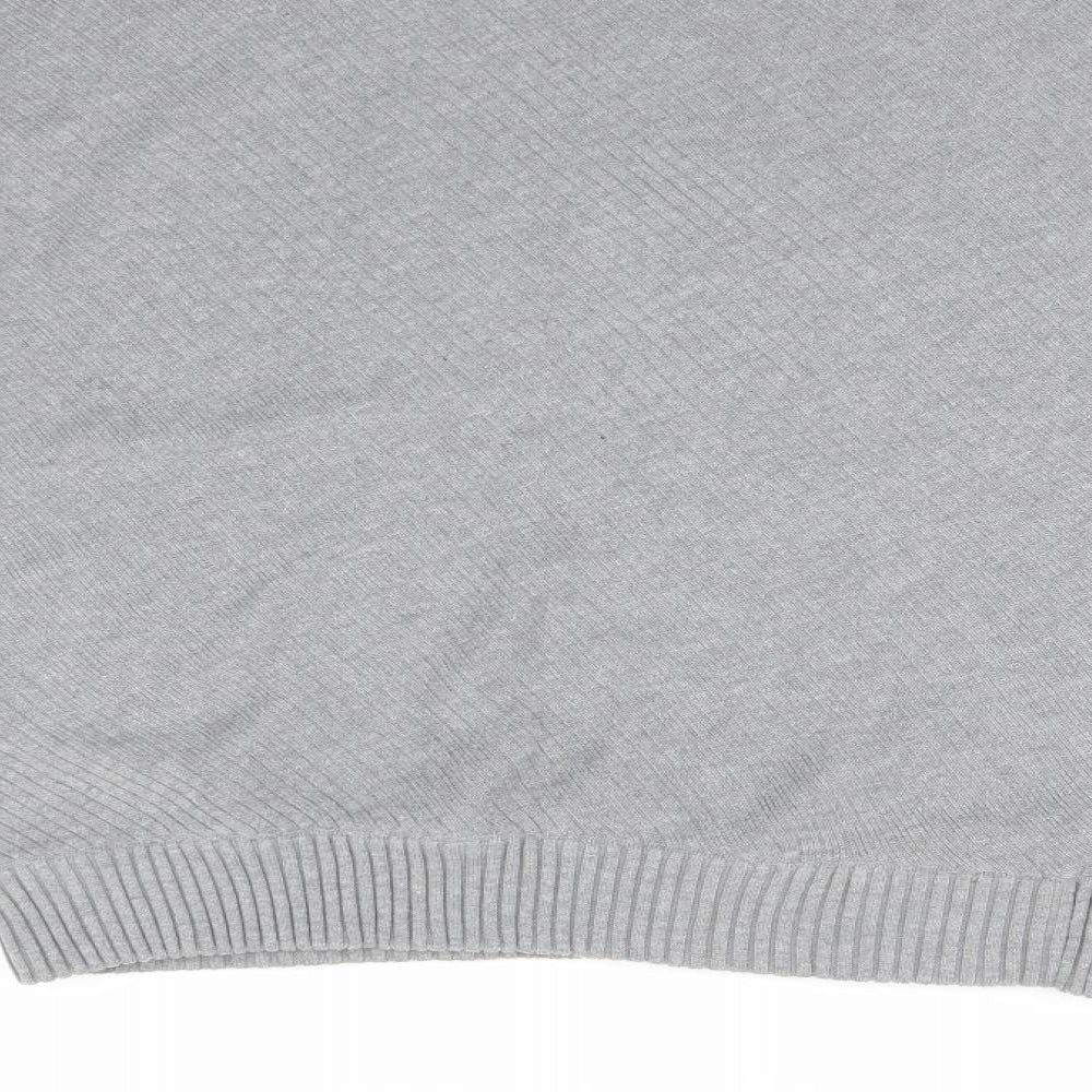 Yoins Womens Grey  Knit Pullover Jumper Size M  - Bat Wing