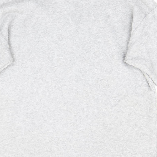 Giani Seroti Womens Grey  Fleece Henley Jumper Size S