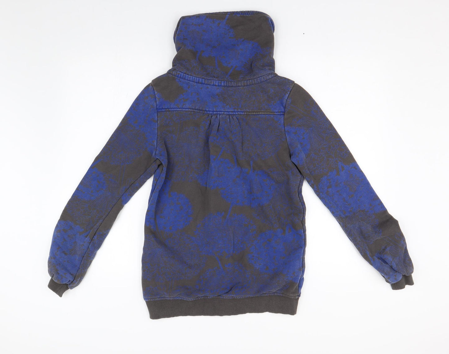 Fat Face Womens Blue Floral  Jacket  Size 8