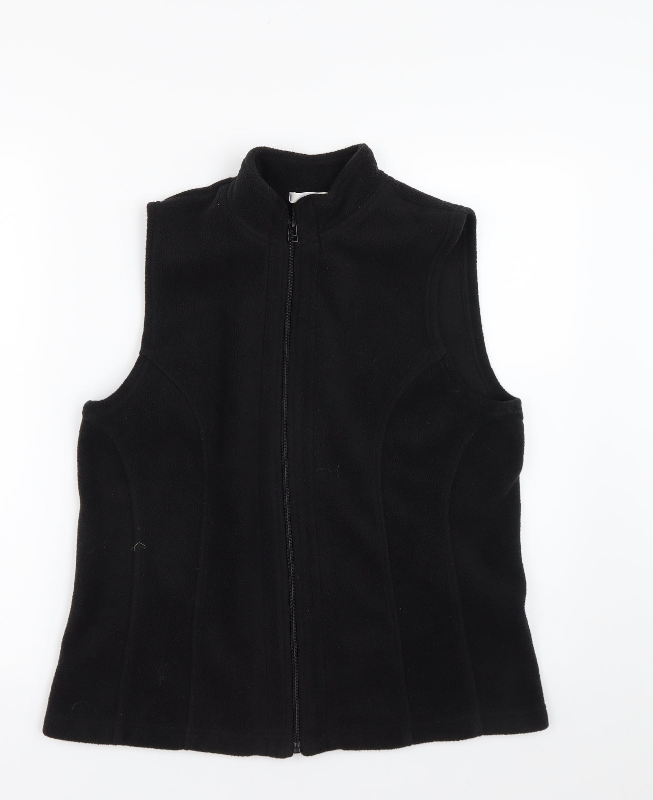 George Womens Black  Fleece Gilet Waistcoat Size L