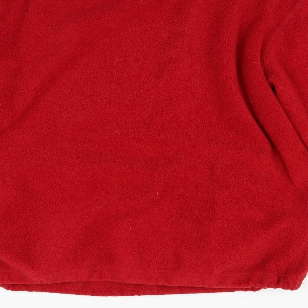 Hardwear Mens Red  Fleece Henley Jumper Size M