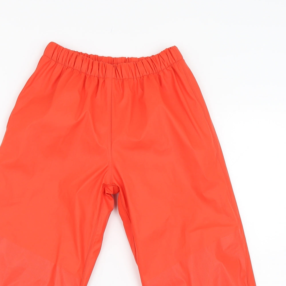 Lupilu Boys Orange   Snow Pants Trousers Size 4-5 Years