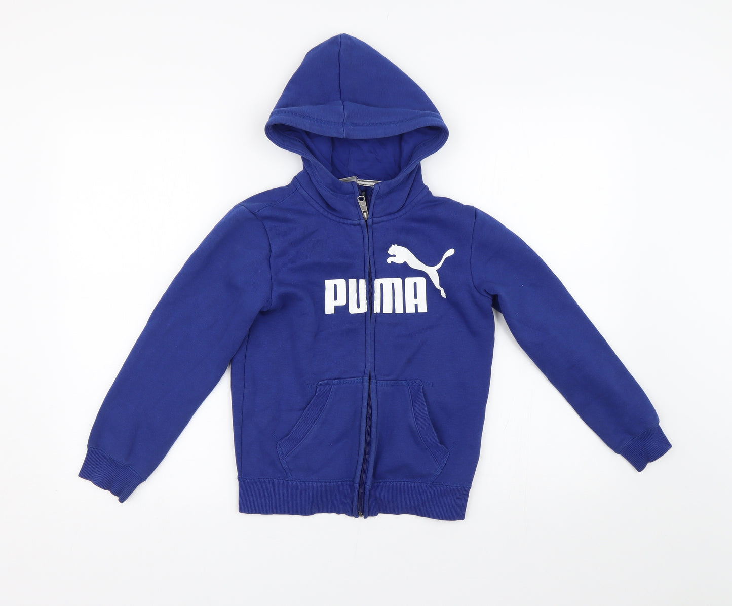 PUMA Boys Blue   Full Zip Hoodie Size 10 Years